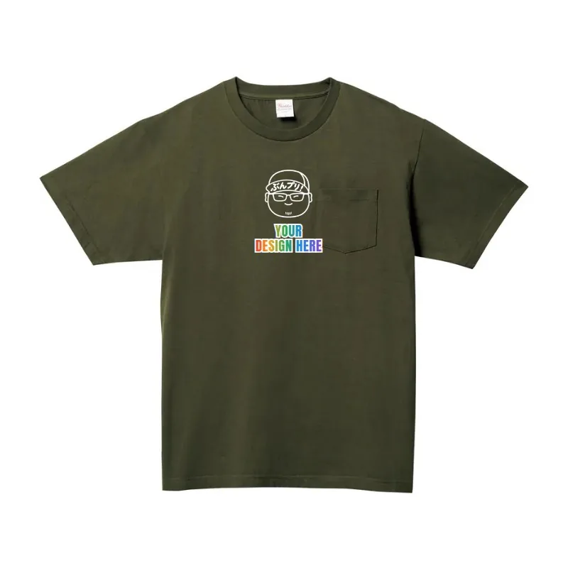 5.6oz ヘビーウェイトポケットTシャツ