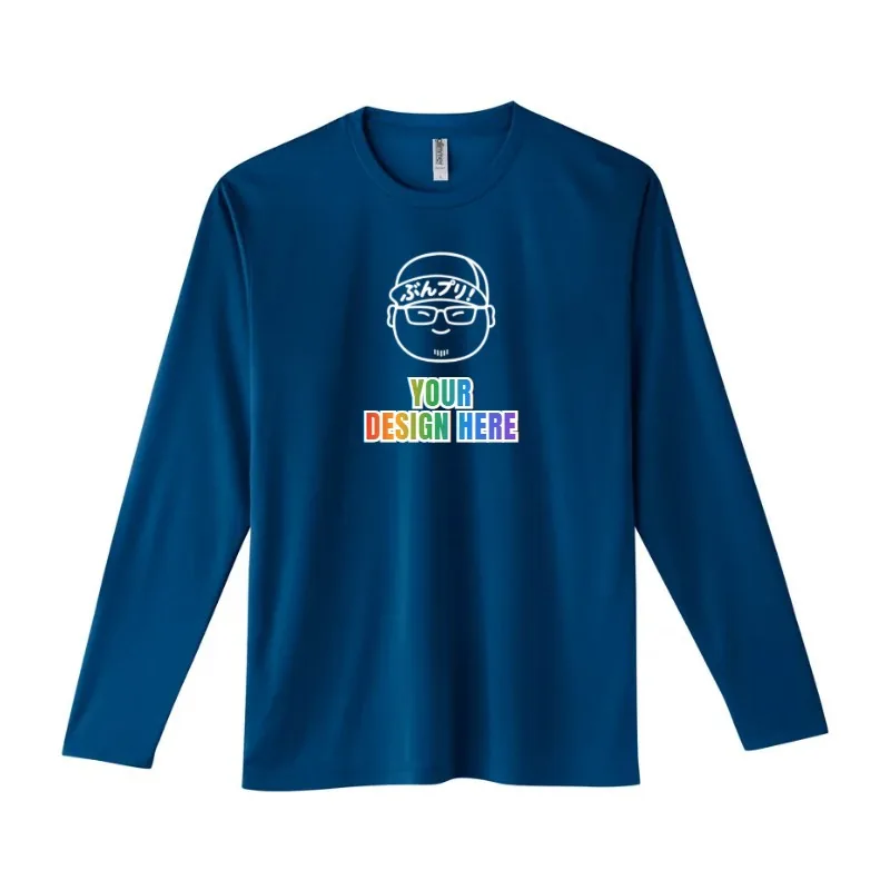 3.5oz インターロック ドライ長袖Tシャツ