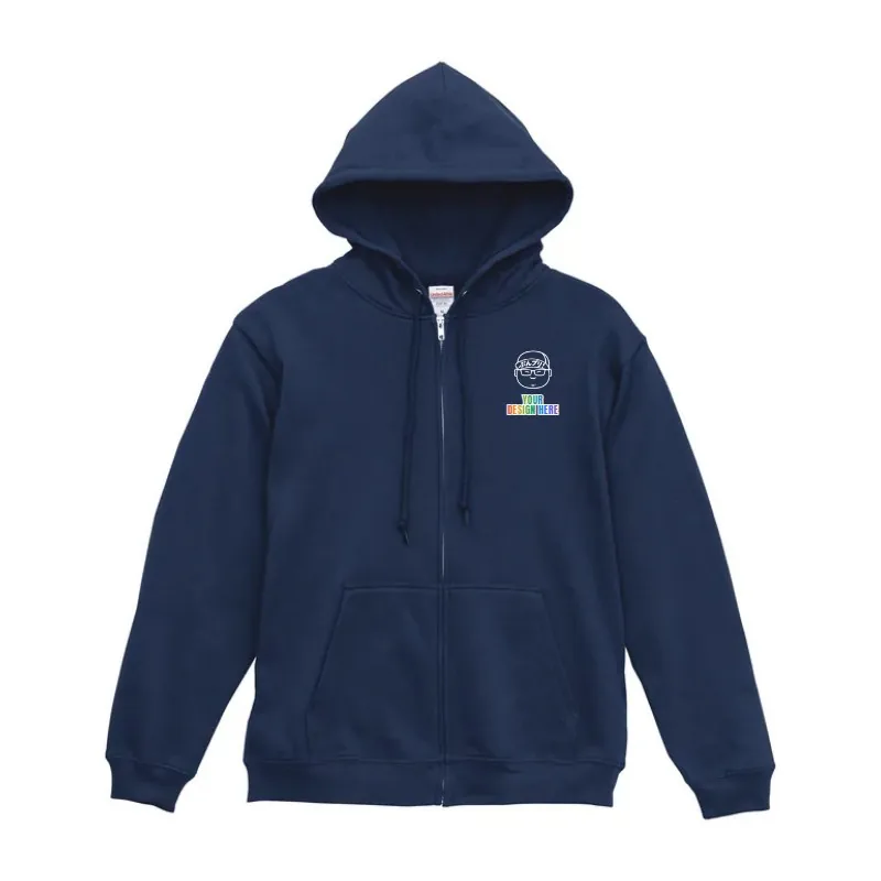 8.8oz AP スウェット フルジップパーカ