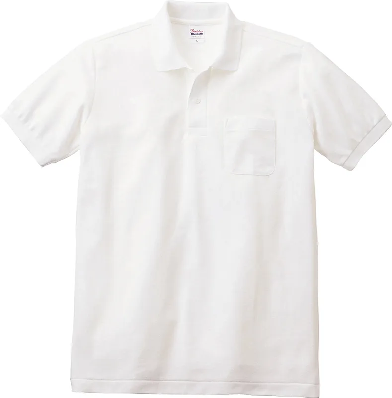 Printstar 5.8oz T/Cポロシャツ（00100-VP）ホワイト