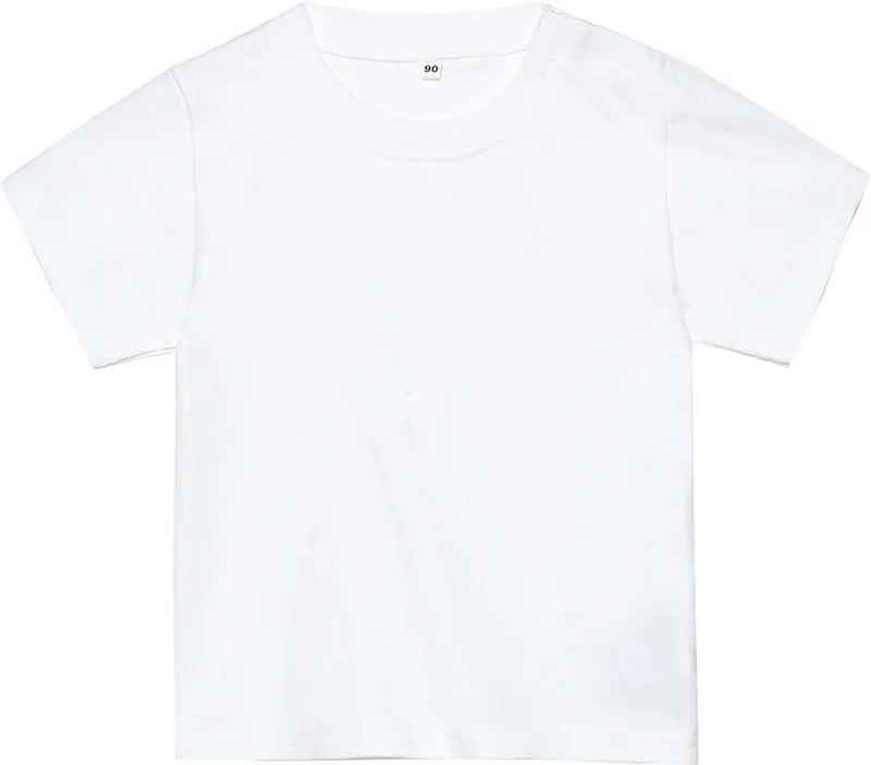 Printstar 5.6oz ヘビーウェイトベビーTシャツ〈80〜90cm〉（00103-CBT）ホワイト