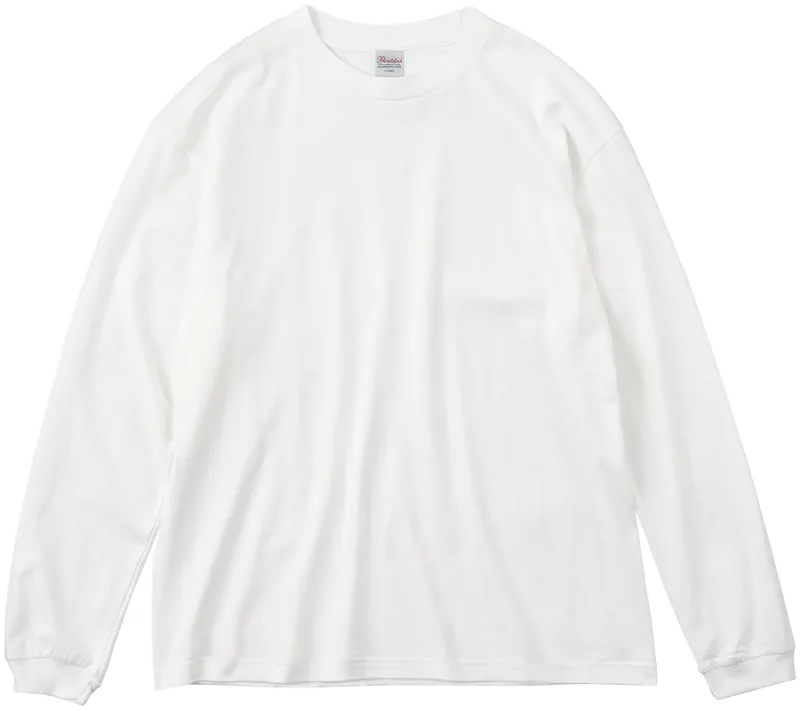 Printstar 5.6oz ヘビーウェイトビッグ長袖Tシャツ（00114-BCL）ホワイト