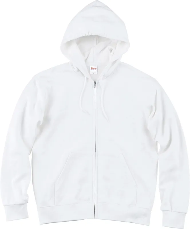 Printstar 9.7oz スタンダードWフードジップパーカー（00189-NNZ）ホワイト