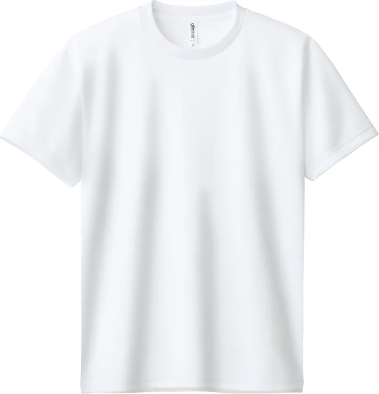 glimmer 4.4oz ドライTシャツ（00300-ACT）ホワイト