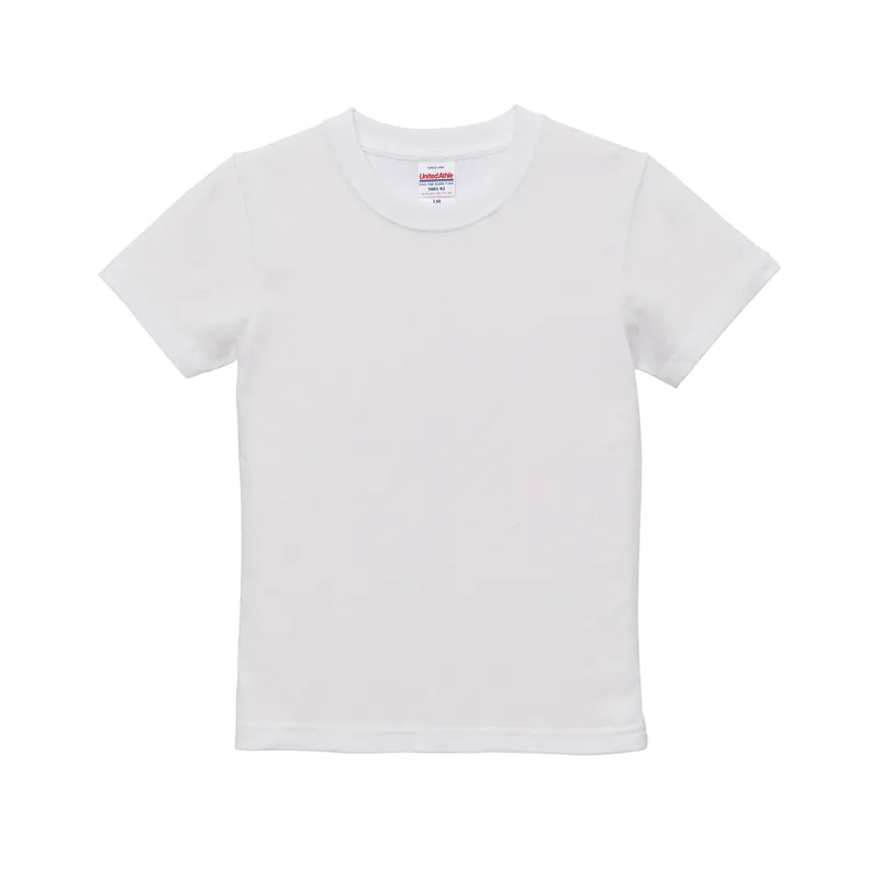 United Athle 5.6oz ハイクオリティーTシャツ〈90〜160cm〉（5001-02）ホワイト