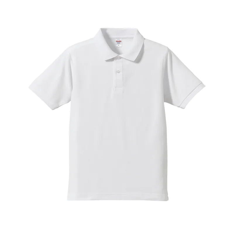 United Athle 5.3oz ドライカノコ ユーティリティーポロシャツ（5050-01）ホワイト