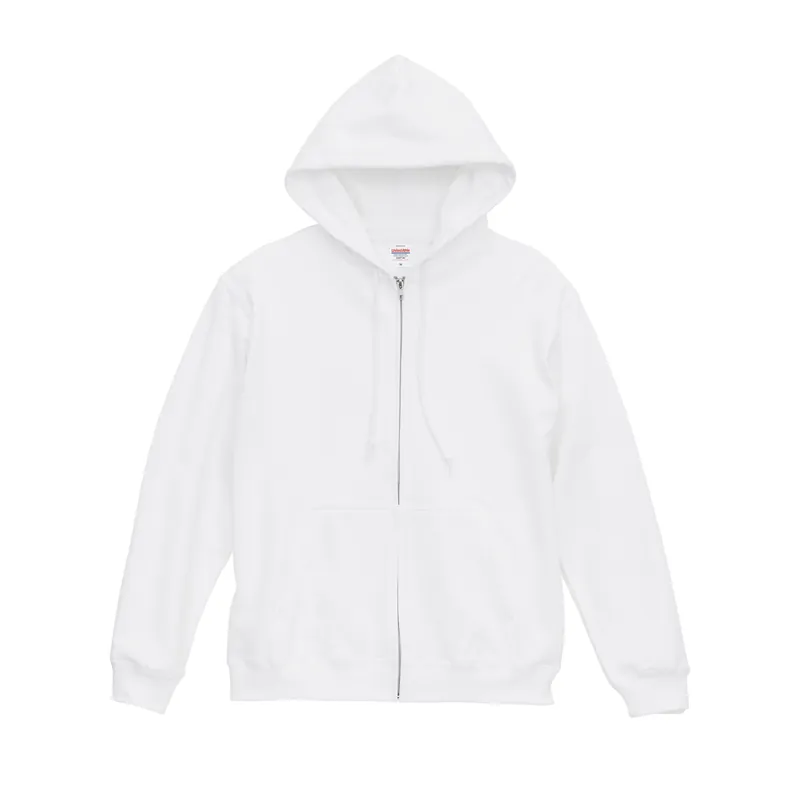 United Athle 8.8oz AP スウェット フルジップパーカ（5397-01）ホワイト